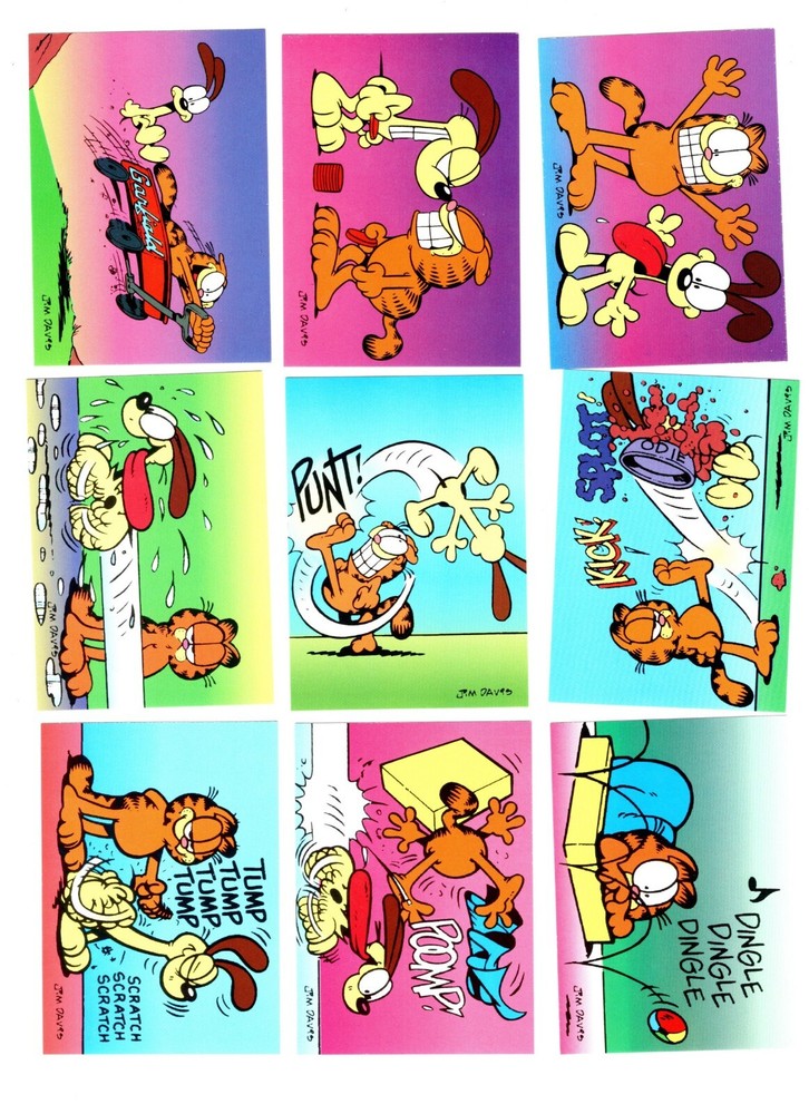 1995 KROME GARFIELD 90-CARD BASE SET