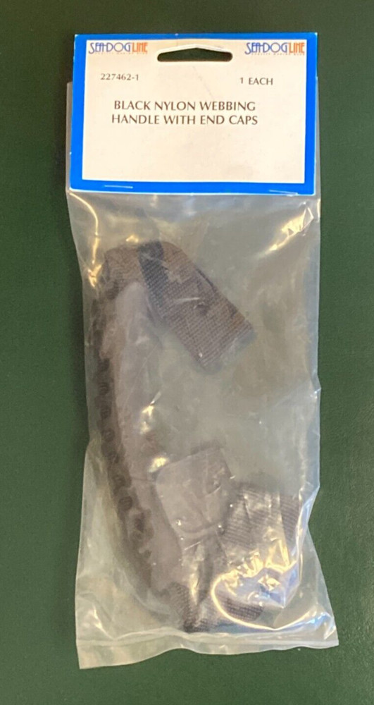 Seadog 227462-1 Blk Nylon Webbing Handle 10"