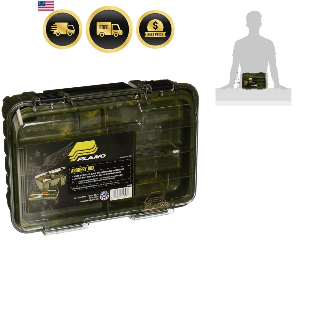 Archery Accessory Box Camo Storage Box Bow Accessories Organizer