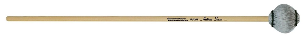 Innovative Percussion - IP5003 - Medium Marimba Mallets - Light Gray Yarn -