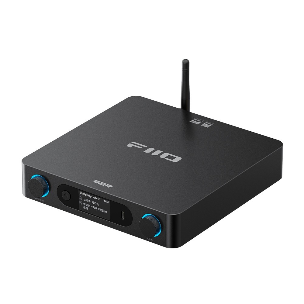 FiiO BR15 R2R Digital-to-Analog Converter with Bluetooth Audio Receiver (Black)