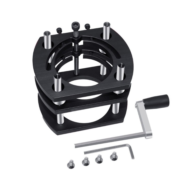 Versatilitys Router Lift Platform 65mm Diameter Capacity Enhances Stability
