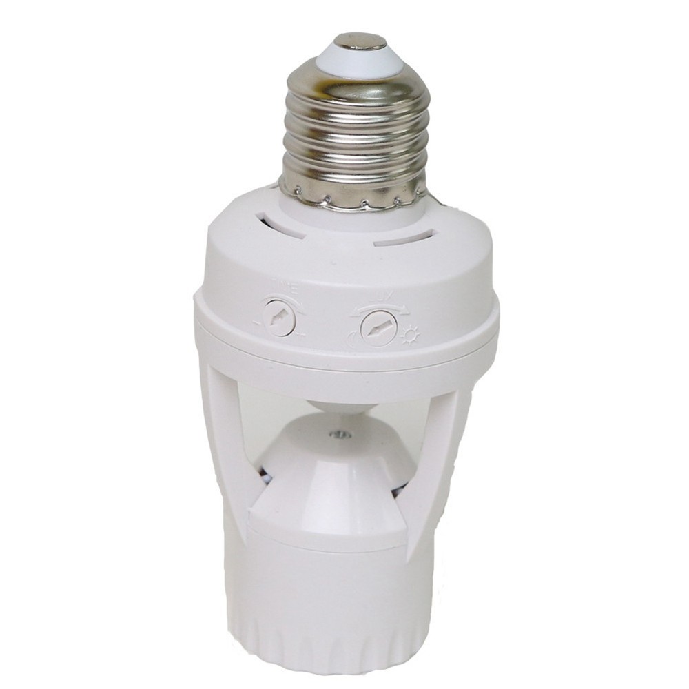 360 Degrees PIR Human Induction Motion Sensor LED Night Lamp Socket Base7596