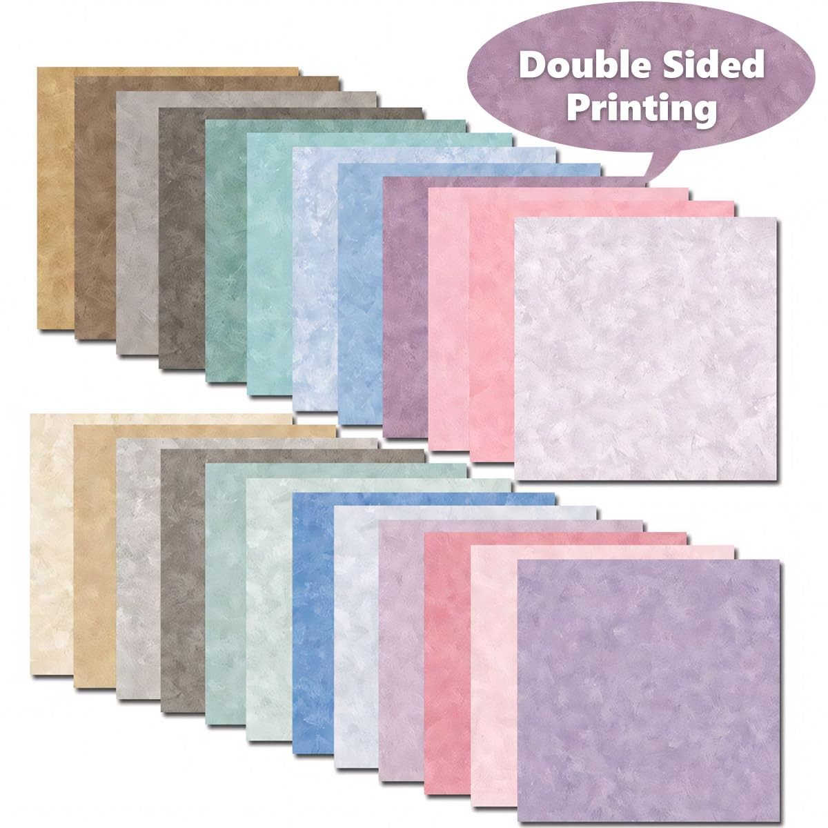 Scrapbook Paper Pack 12x12 inch Colorful Specialty Double-Sided Patterned Dec...