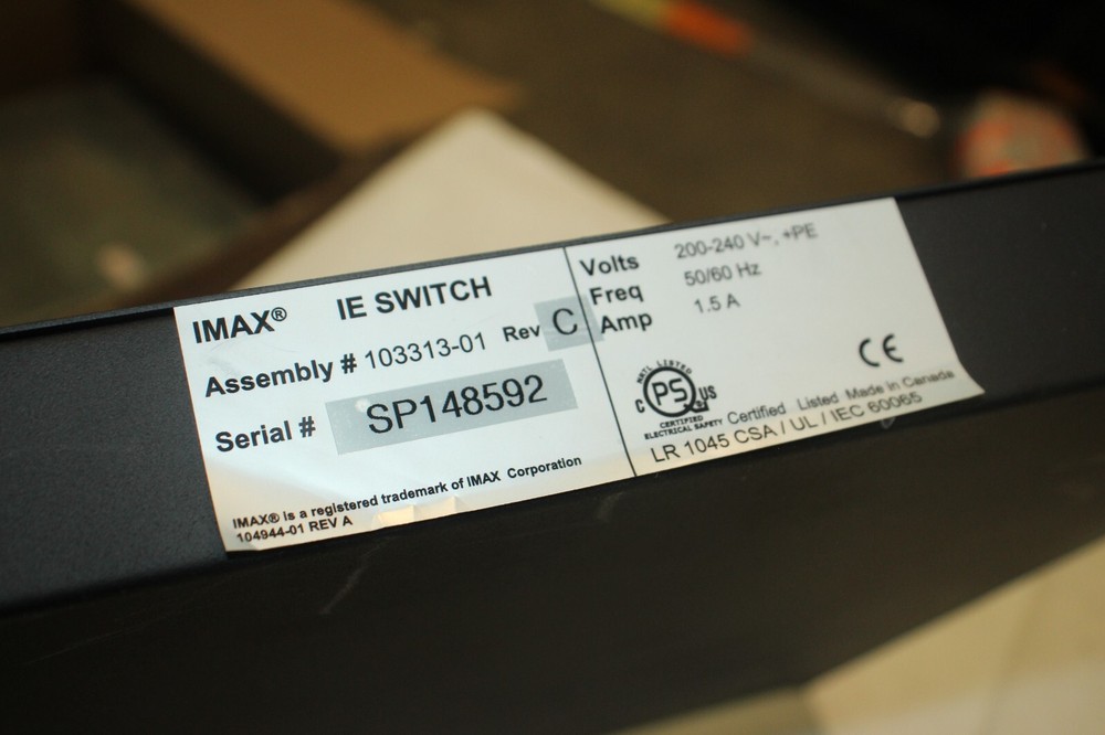Imax IE Switch 103313-01