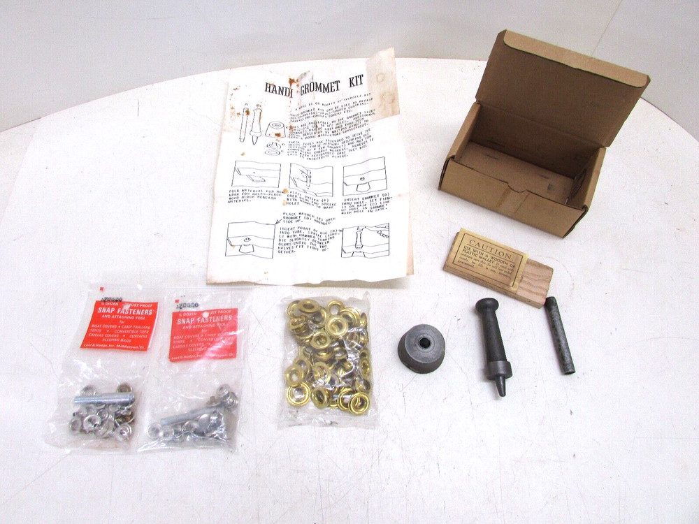 HANDI GROMMET KIT #2 GROMMETS AND SNAP FASTENERS