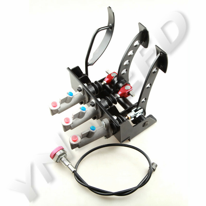 Car Hydraulic Clutch Pedal Box Rally Race Performance Brake Bias Assembly