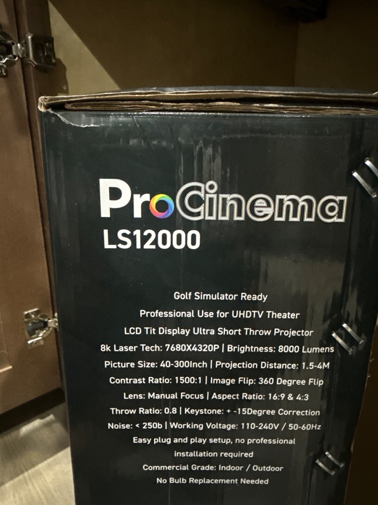 pro cinema ls12000 8k smart TV projector