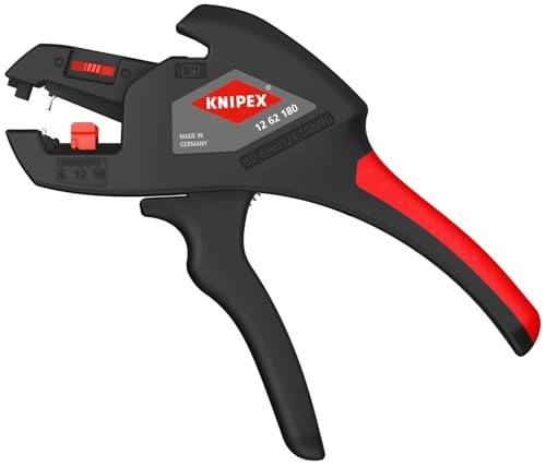 Automatic Wire Stripper 10-24 AWG, Precision Tool for Electrical Wiring, 7.25