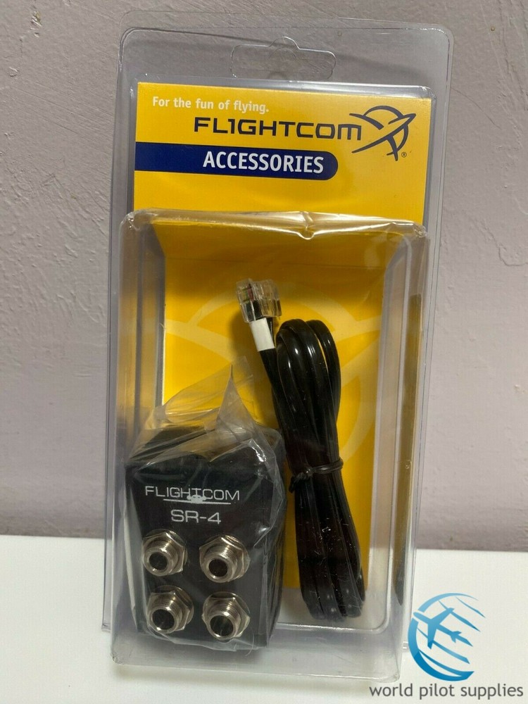 SR-4 Expansion Module for IISX Aircraft Intercom, by Flightcom