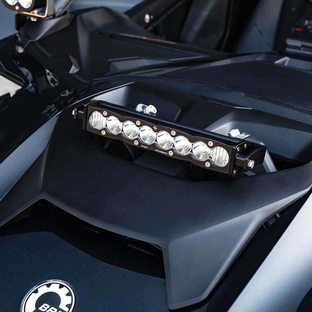 Baja Designs® S8 10-inch LED Light Bar Shock Tower Kit for 24+ Can-Am Maverick R