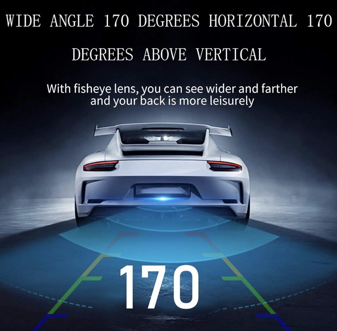 Porsche Reverse Camera HD Parking for PCCM+ Cayenne 997 987 Custom KIT