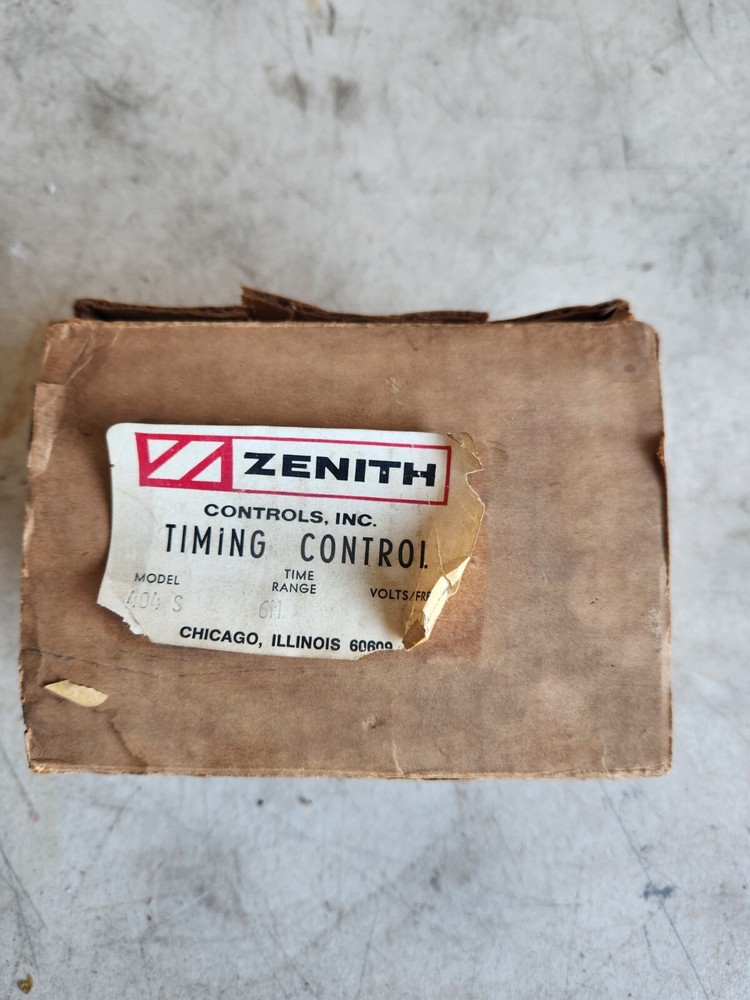 *NOS* Zenith Controls 404 Interval Timer 6 Minute Range