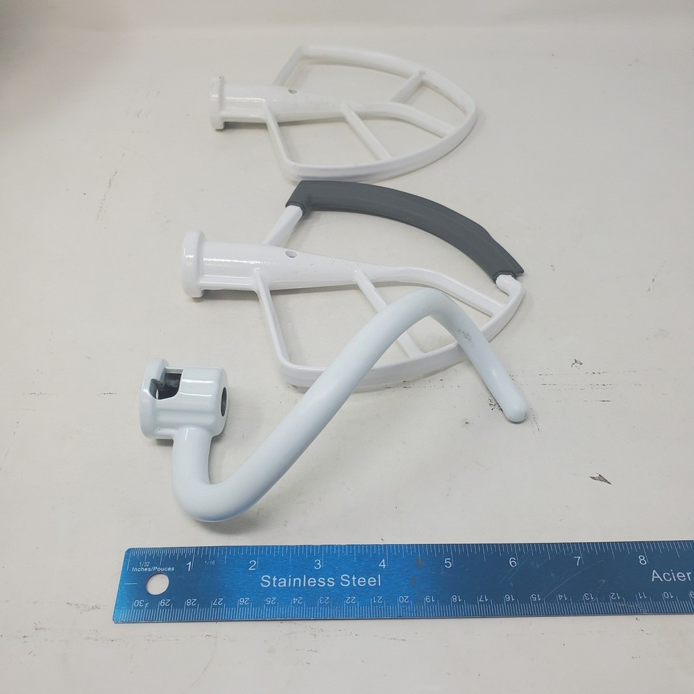 KitchenAid Stand Mixer Attachments Dough Hook Paddle Beater Set Replacement