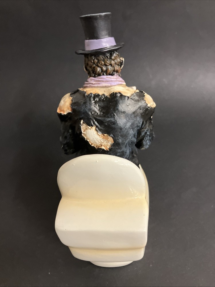 Dr. Jekyll Mr. Hyde on Toilet Tabletop Accent