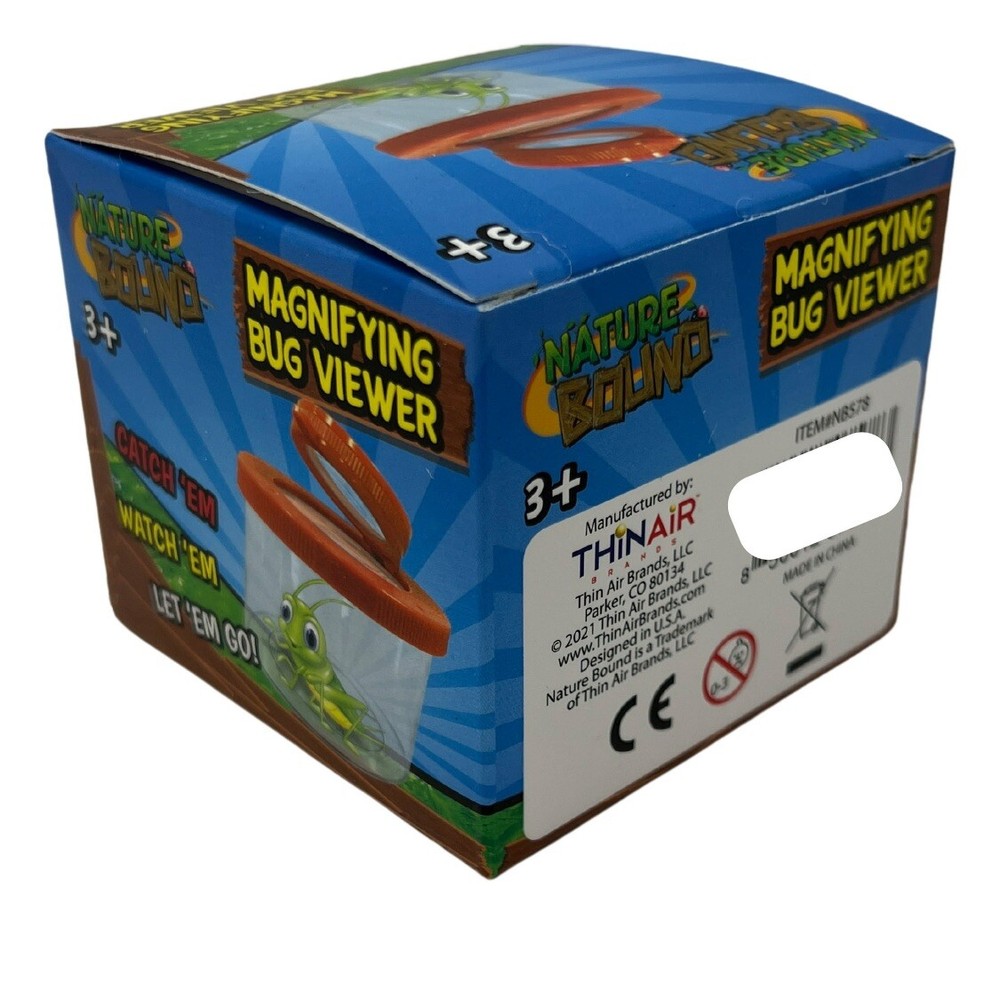 Magnifying Bug Viewer - Catch and Release Jar for Bugs and Insects - Includes Ad