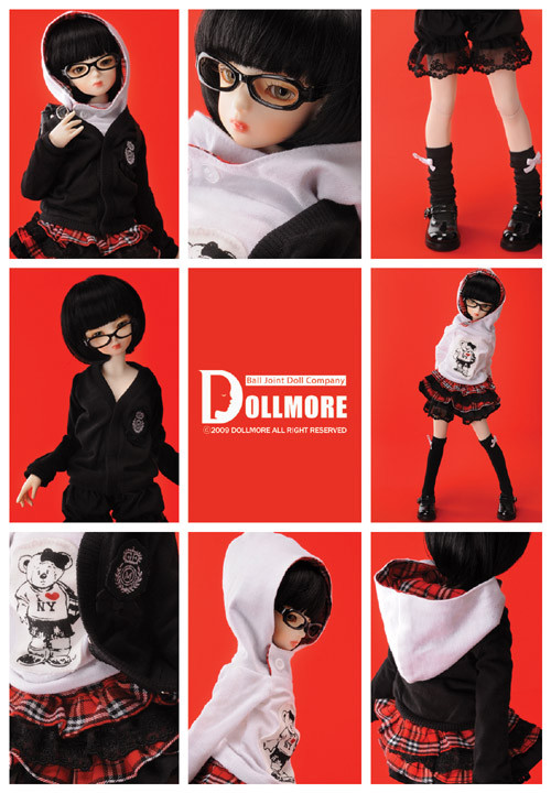 [clothes pattern only] MSD Size Pattern - DC02 Dollmore Creafts : Fresh Girl Set