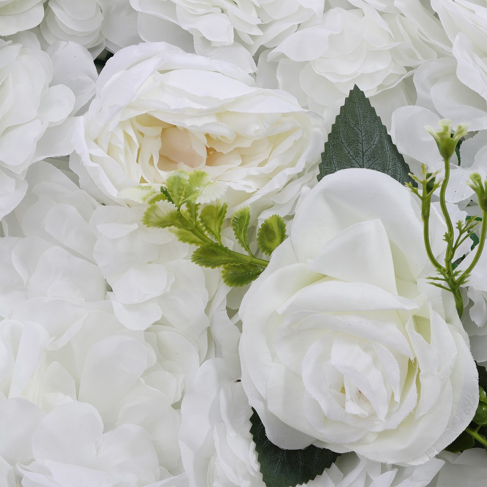 6Pcs Artificial Flower Wall Panel Wedding Backdrop Event Party Flower Wall Panel