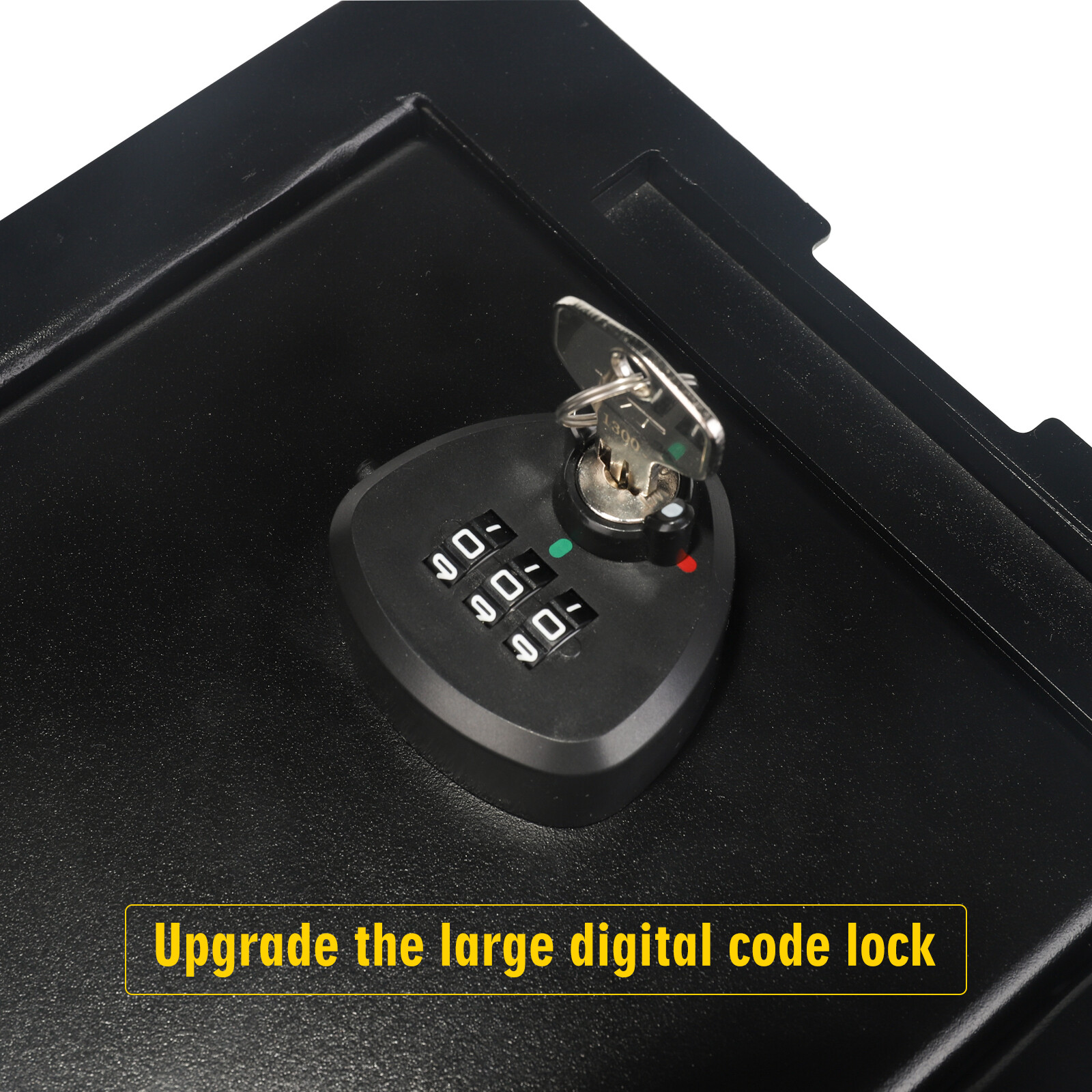 For Toyota Tacoma 2016-2023 Center Console Gun Safe Storage Box Vault & LED