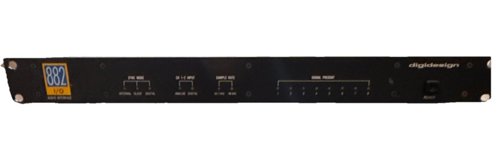Digidesign 882 I/O Audio Interface 8-Channel Rack Mount Analog In/Out