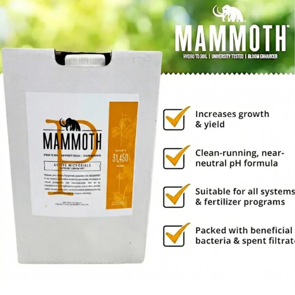 Mammoth P Active Microbials - 5 Gallon Garden Pest Control