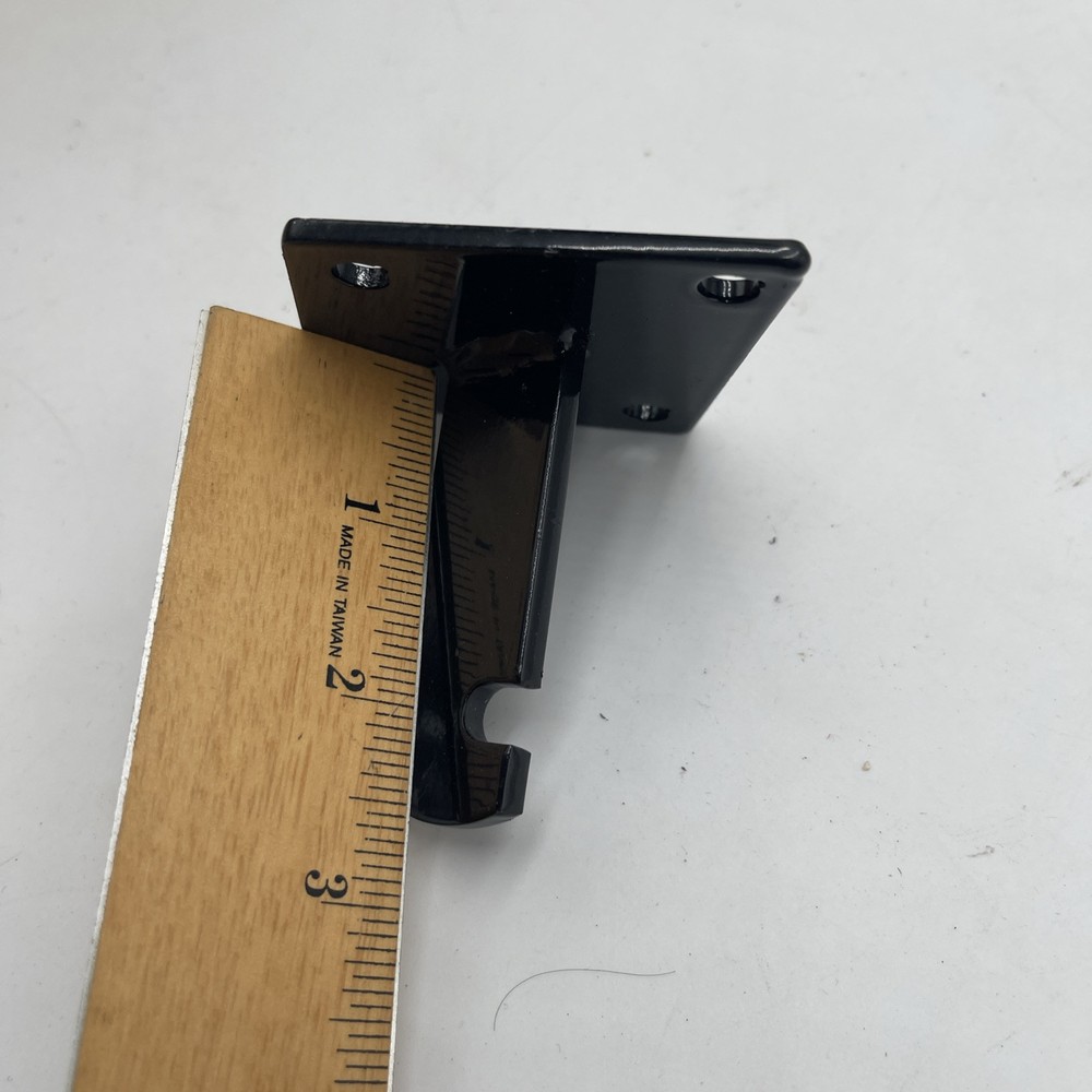 Gridwall Wall Mount Bracket Grid Panel Mounting Brackets Black 20 CT