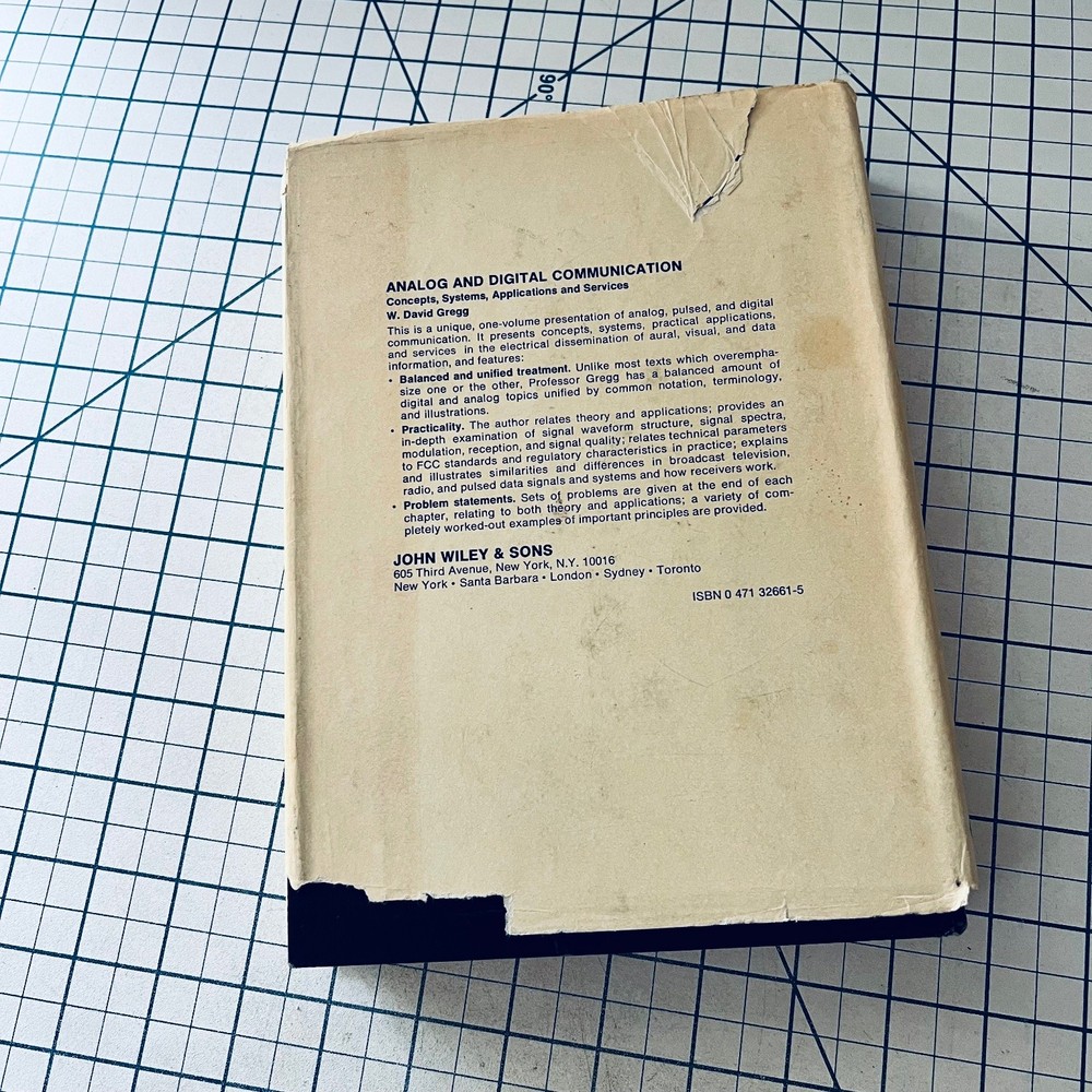 Analog & Digital Communication Concept System 1977 David Gregg Vintage Computing