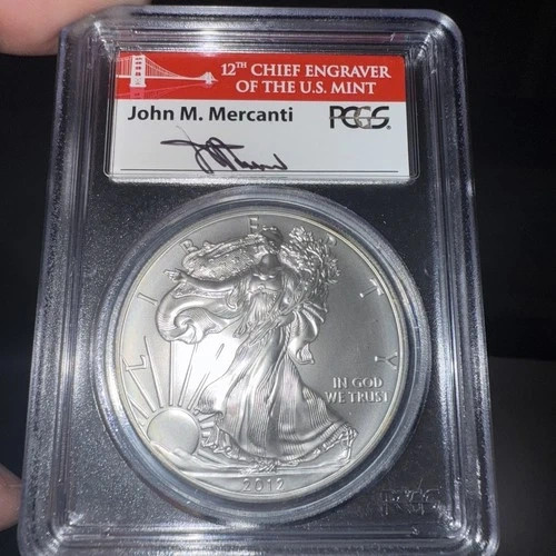2012 Bullion Silver Eagles PCGS MS-70 Silver Eagle First Strike
