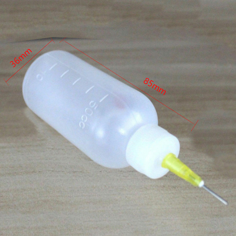 50ml Solder Flux Paste Kit with Syringe, Bottle & Measuring Scale