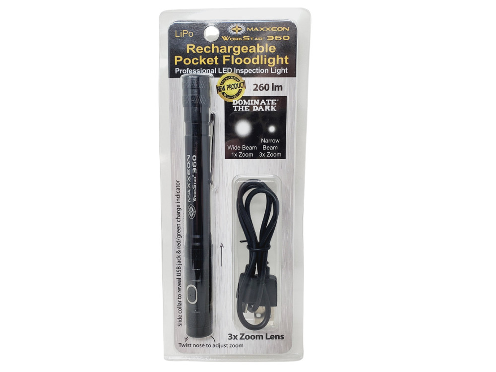 Maxxeon - Rechargeable LED Pen Light