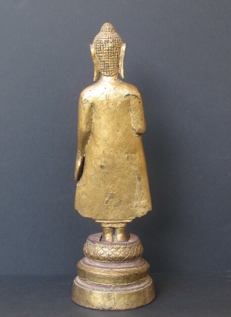 Old Wooden Buddha, Thailand