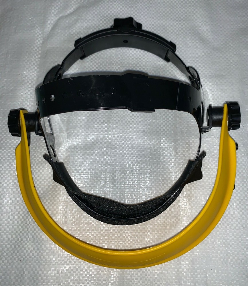 Astron Lightweight Adjustable 8" Clear Faceshield & Headgear Assembly