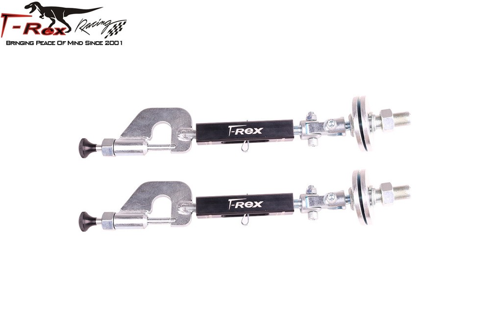 T-Rex Racing Motorcycle Strapless Tie Downs Trailer Restraints