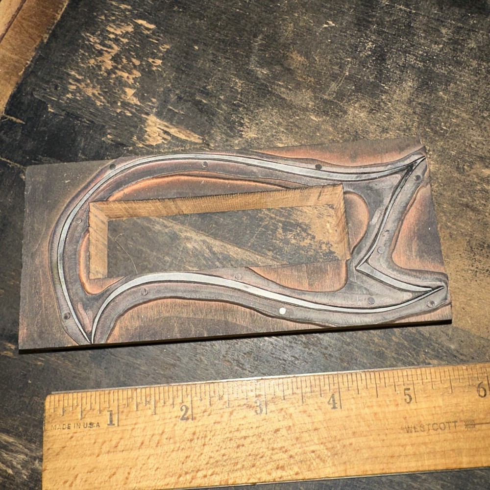 Print Block “ Border Frame Banner “ Room For Type