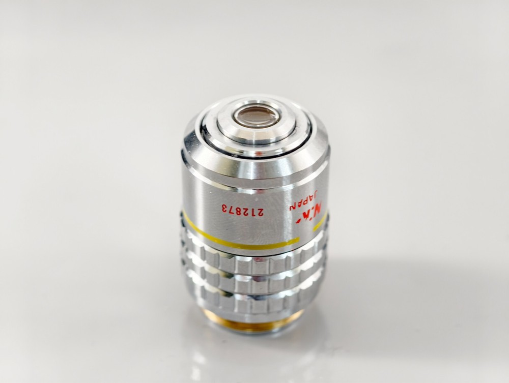 Nikon CFN Plan 10x 0.30 Ph1 DL Phase Contrast Microscope Objective RMS Thread