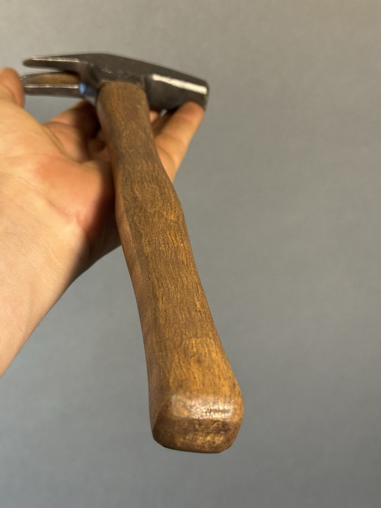HELLER BROS. FARRIER'S CLAW HAMMER With Handle.
