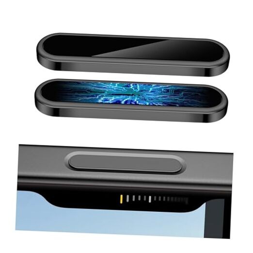 2 Pack Camera Control iPhone 16 Pro/16 Pro Max Black Titanium (Black Edge)