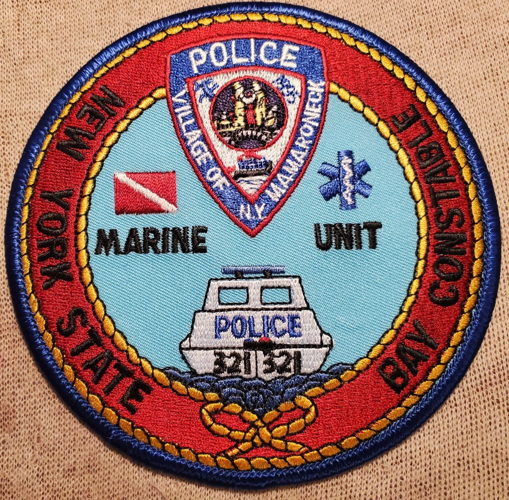 NY New York State Bay Constable Shoulder Patch