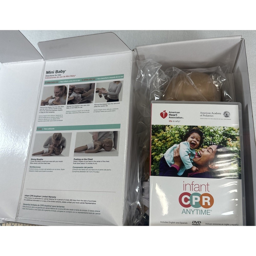 CPR Infant Doll Pediatric Training Mannequin for First Aid