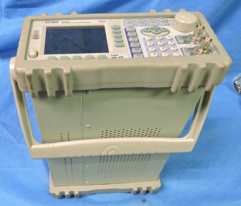 ATTEN ATF20B DDS Function Waveform Generator Signal Source 20MHZ 100MSa/s TESTED