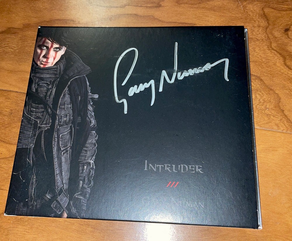 Gary Numan Signed CD Intruder