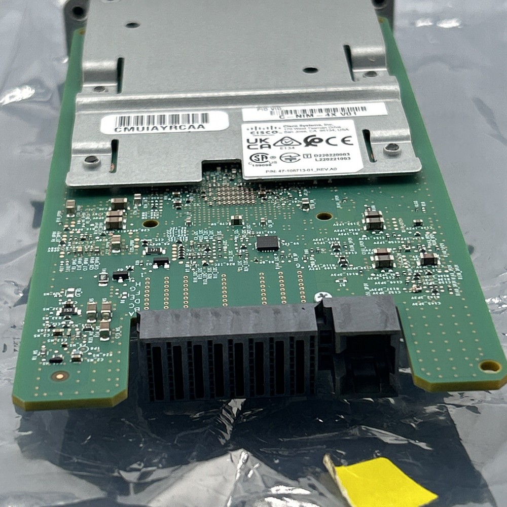 Cisco C-NIM-4X 4 Port Layer 2 3 10Gbps Switch Network Interface Module