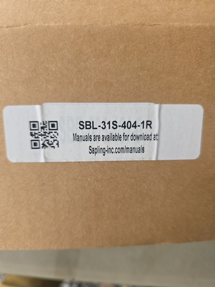 Sapling SBD-31S-404-1R 120VAC Surface Mount Digital Clock NOS
