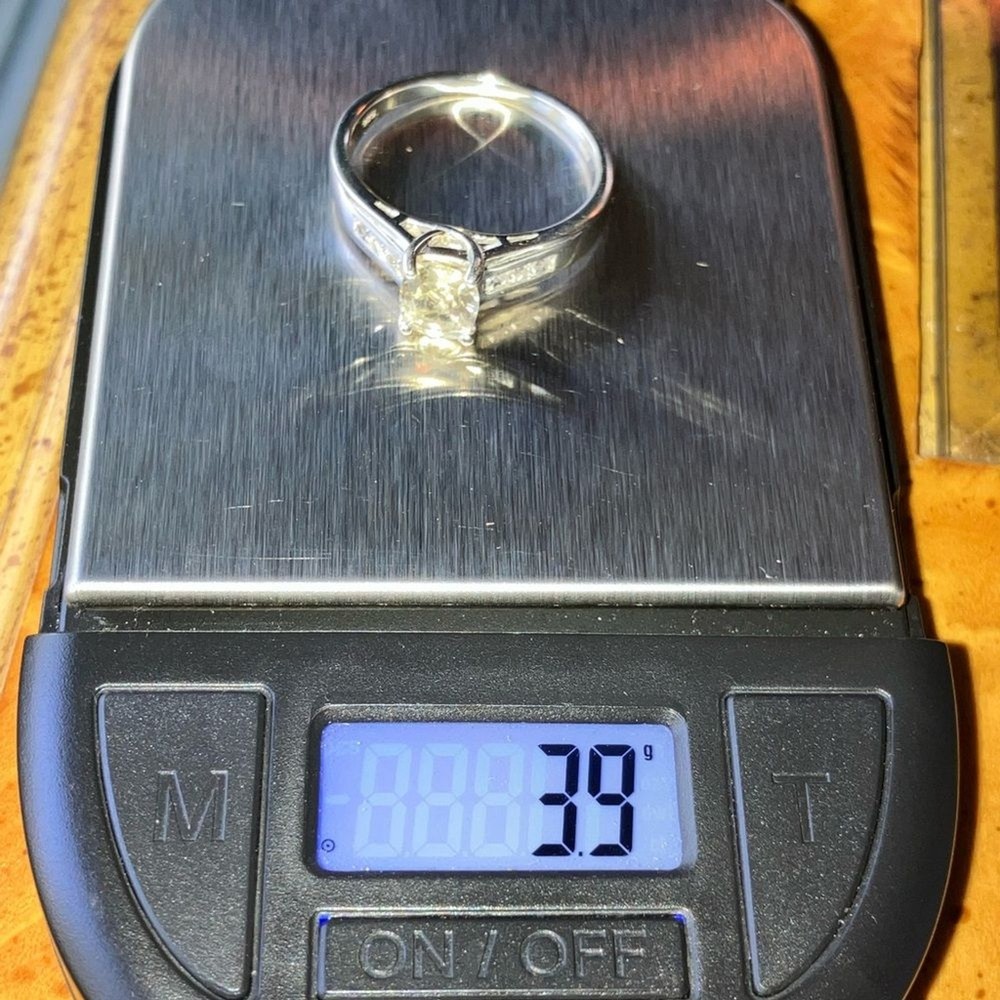 Yellow Labradorite Sterling Silver Ring Size 10