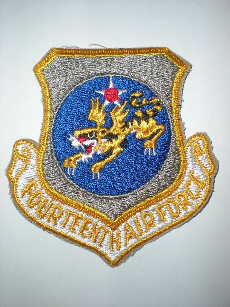 USAF 14TH AIR FORCE PATCH -COLOR