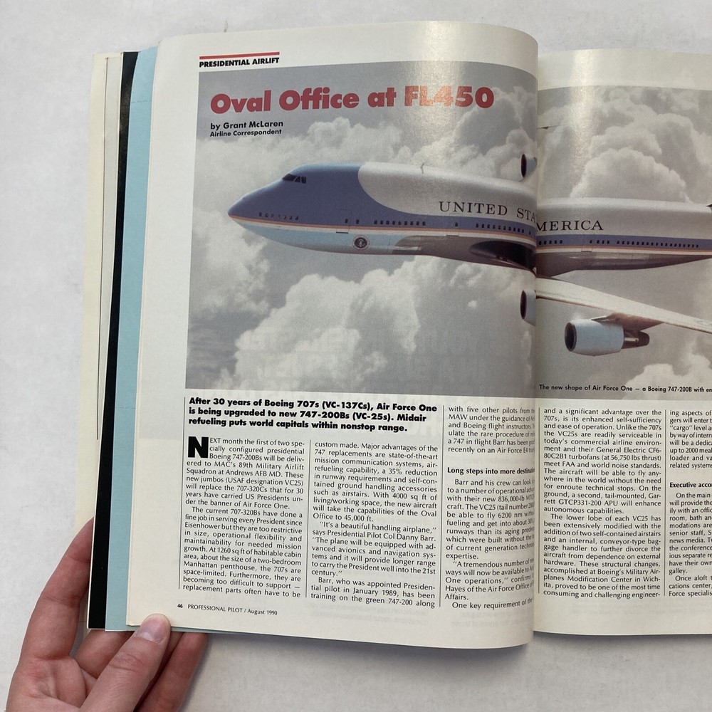 Professional Pilot - August 1990 Issue