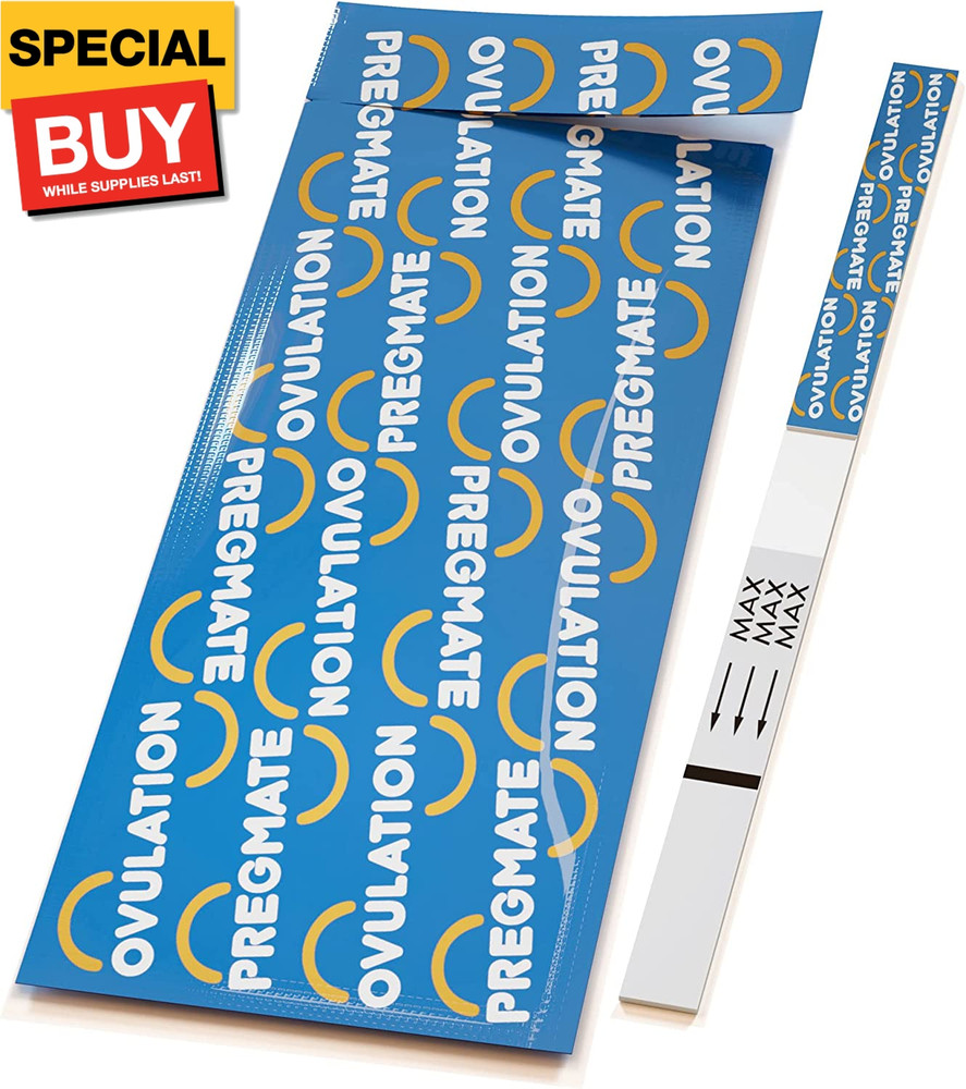 50 Ovulation and 20 Pregnancy Test Strips Predictor Kit