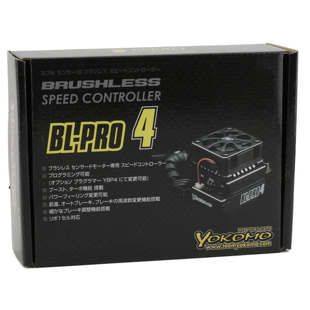 Yokomo BL-PRO4 Turbo Brushless ESC Speed Controller