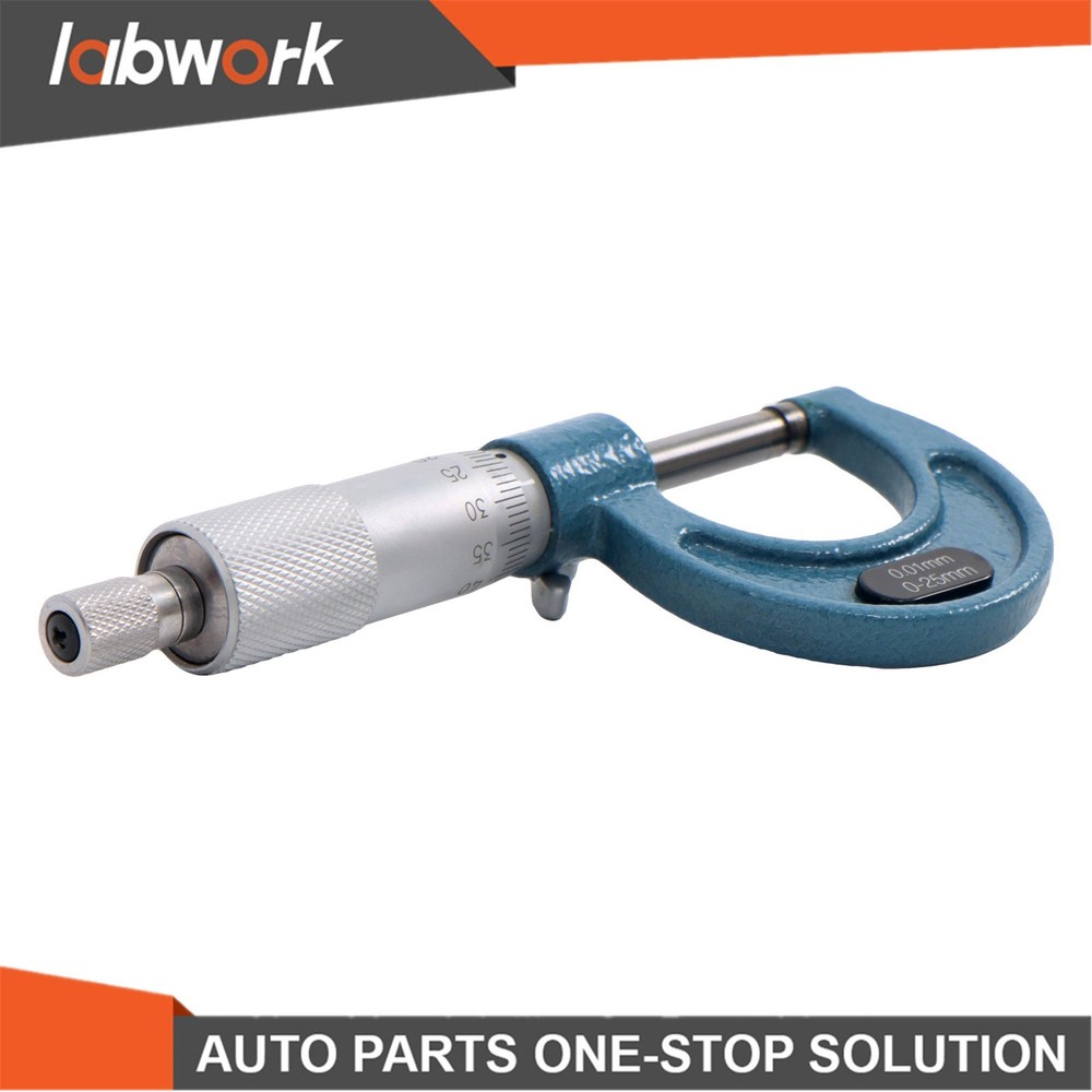 Labwork Outside Micrometer 0-1" Measuring Tool 0.0001" Graduation Set