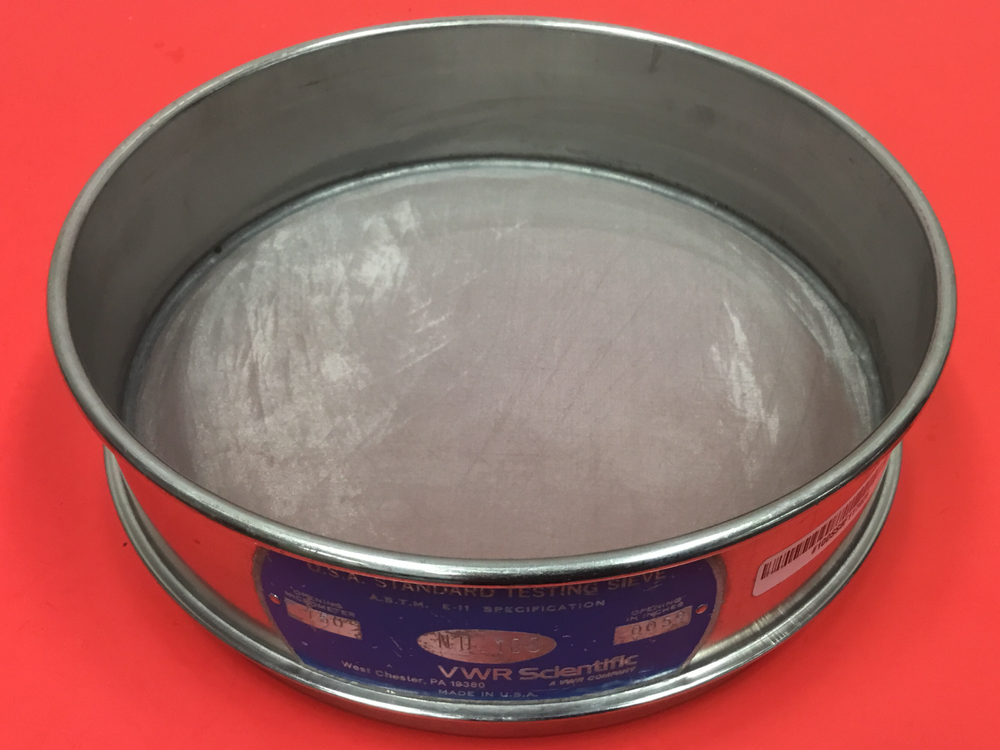 VWR Scientific - No. 100 - Standard Testing Sieve